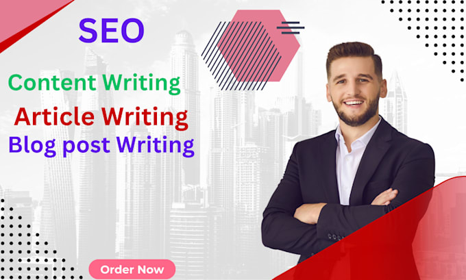 do blog writing or article writing as an SEO content writer