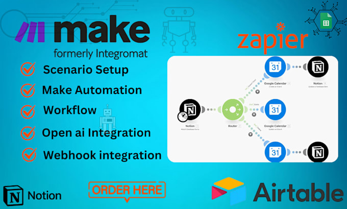 do make com make com automation made com make com scenario make com expert make
