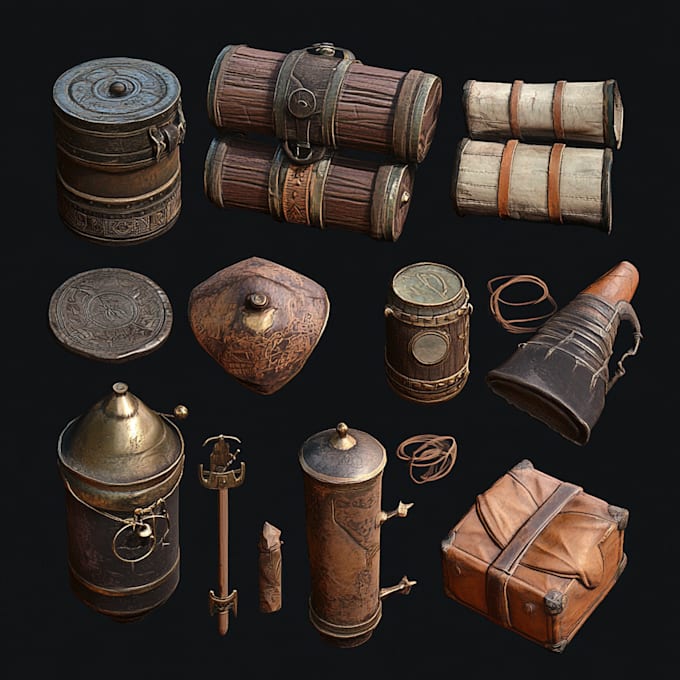 create 2d game assets and game icon