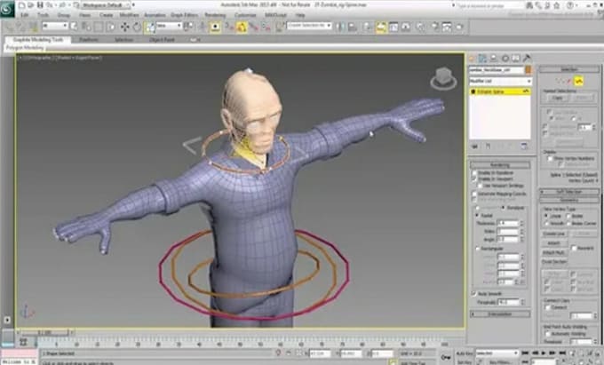 Do character modeling, 3d rigging, 3d texturing, 3d animation for your ...