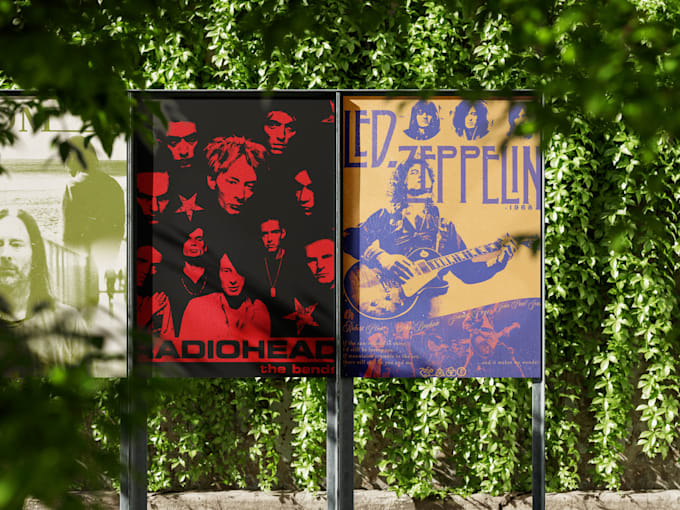 design you event, gig poster, banner, or flyer