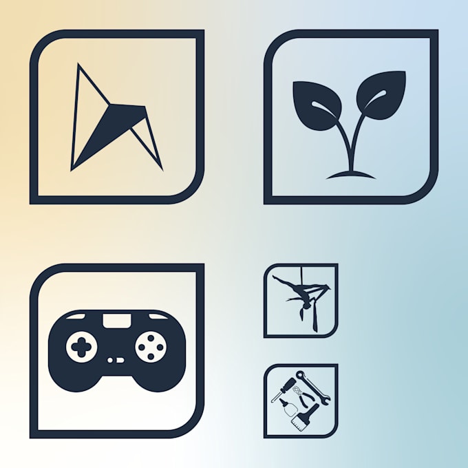 create impactful icons and designed elements for your brand