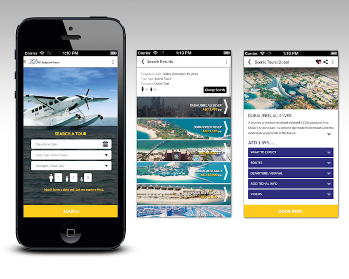 design Mobile App UI for Android and iOS