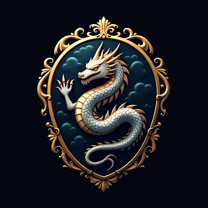 do luxury dragon logo in 24 hours