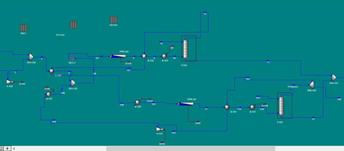 do chemical engineering simulations and projects