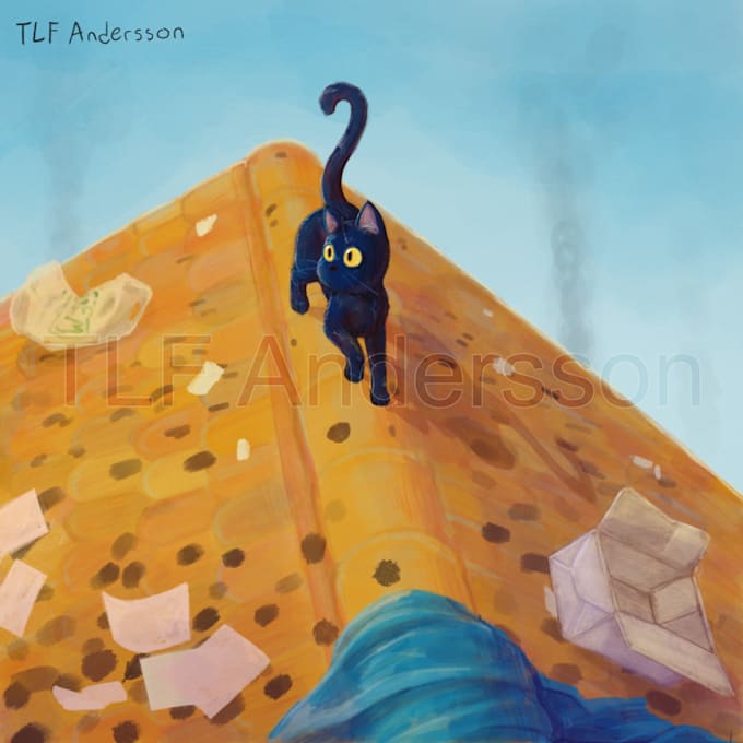 draw digital illustrations in a painterly style