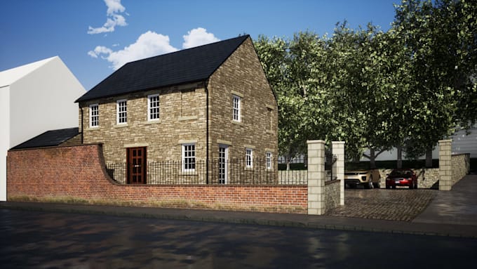 create architectural 3d rendered images for your project