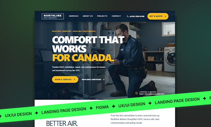 design a high converting landing page for your business