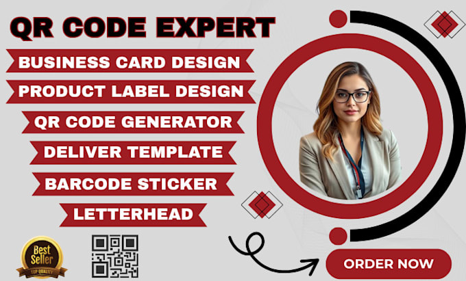 Generate qr codes with logo and custom colors for business information ...