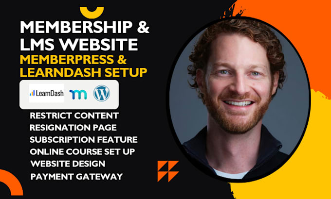 build memberpress membership website learndash lms membership website
