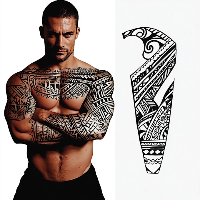 design your polynesian tribal tattoo