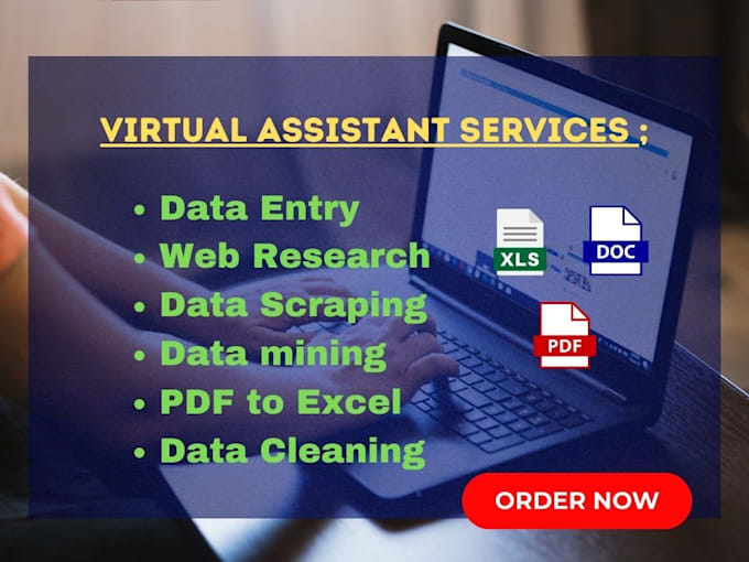 do data collection, copy paste and excel data entry