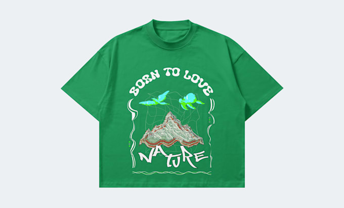 create minimalist t shirt design