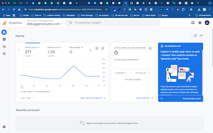 setup google analytics and ads conversion tracking