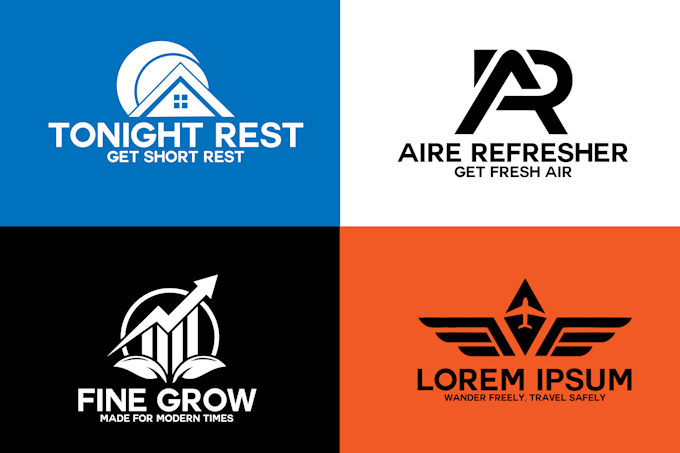 Create modern minimalist professional brand logo design by M ahmad157