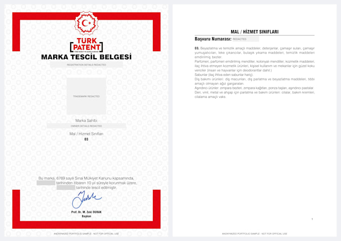 conduct a trademark search and register your mark in turkey