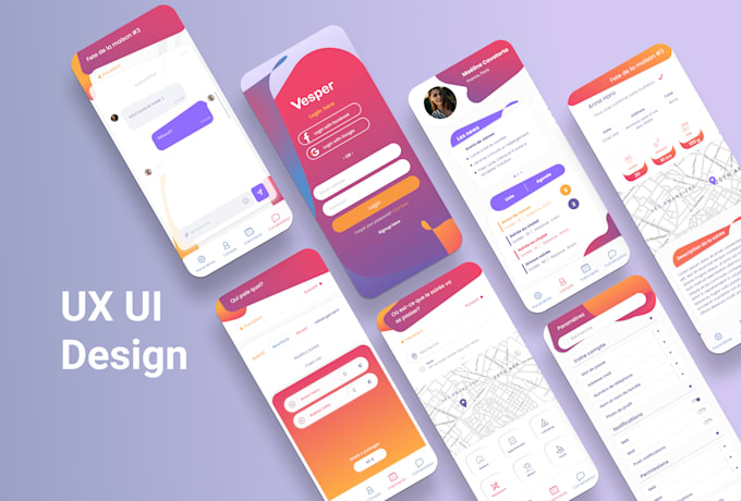deliver pro UX UI for web and mobile