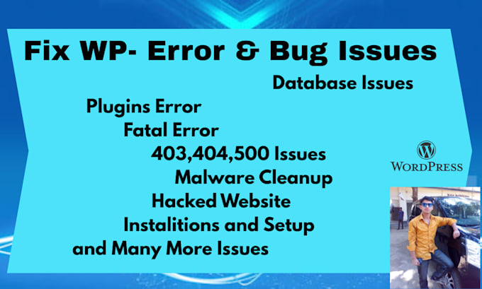 fix wp critical error, restored website and migrate securely