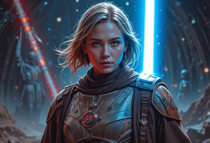 do character art star wars, video games, or fantasy
