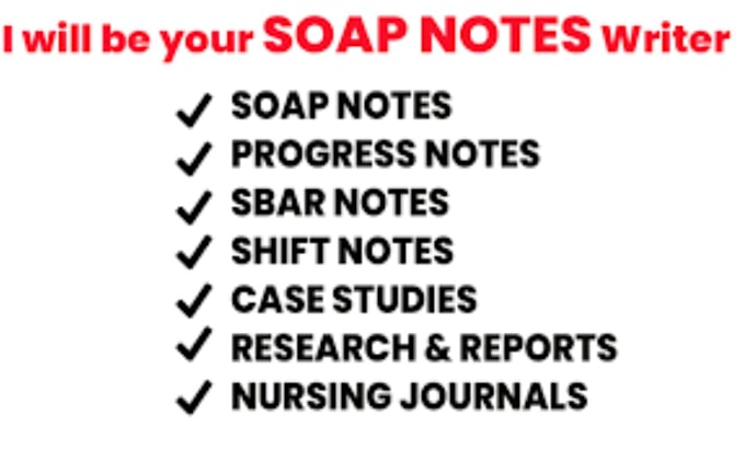 do quality soap notes, birp notes, progress notes, clinical narratives