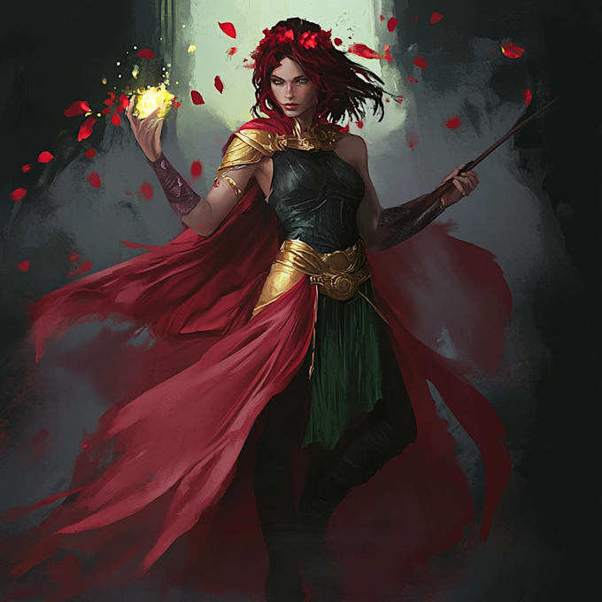 Dnd Characters Doing Math Do character art, fantasy dnd character or concept art by Tokuletait ...