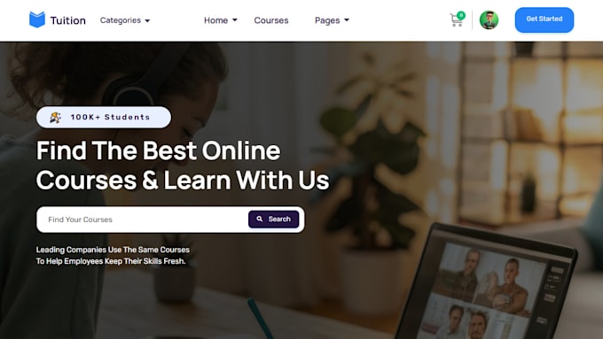 build engaging online course website tutor coaching  homeschooling  lms website