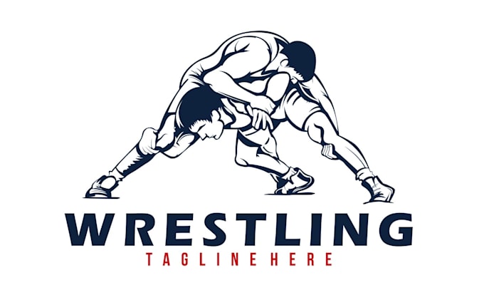 design awesome wrestler logo