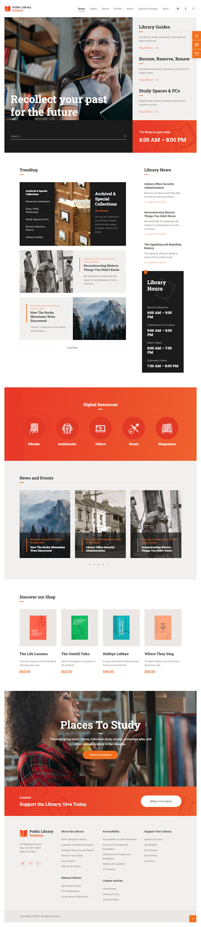develop custom e library management system as a full stack developer