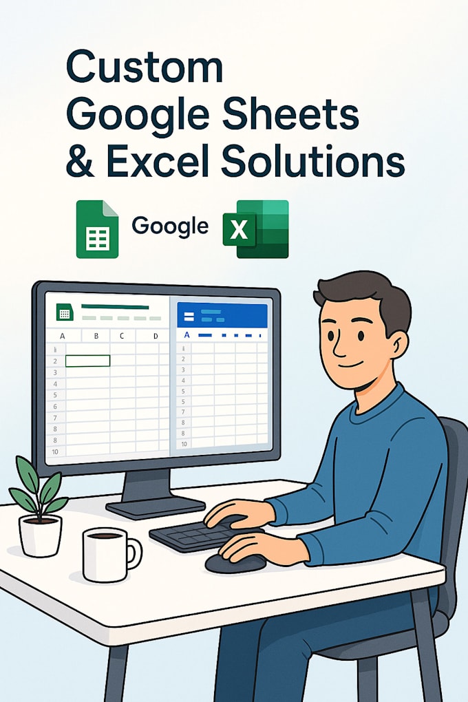 Create professional google sheets and excel spreadsheets by Bill ...