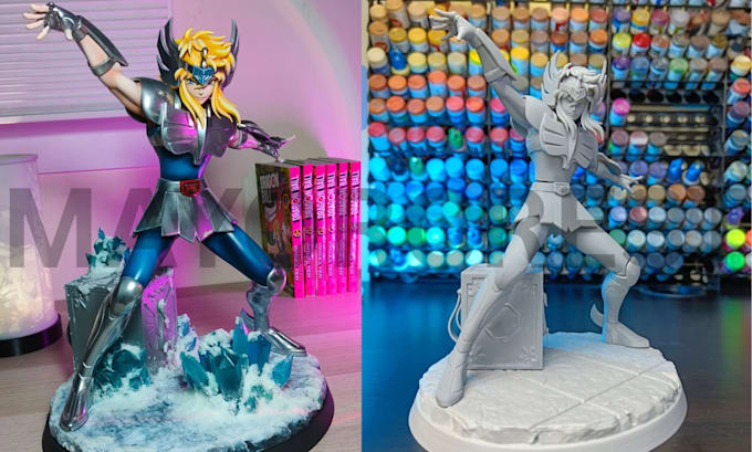 do 3d print and paint for miniature warhammer 40k action figure table top models
