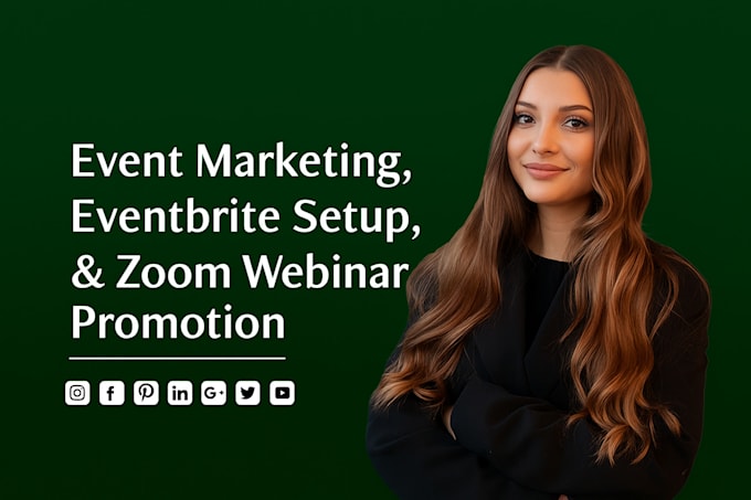 promote your zoom webinar, set up eventbrite event ticket sales