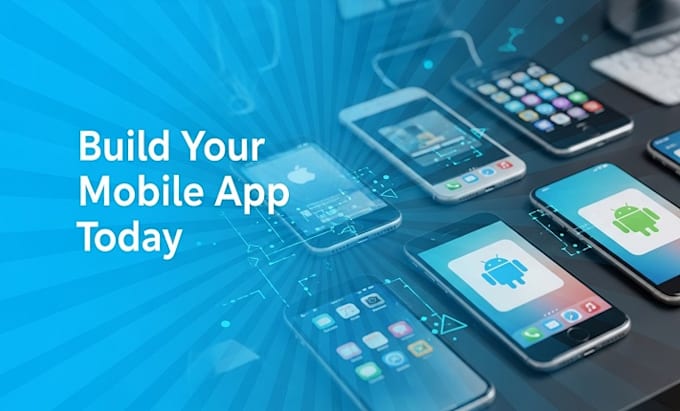 develop mobile app for IOS and android as professional app developer