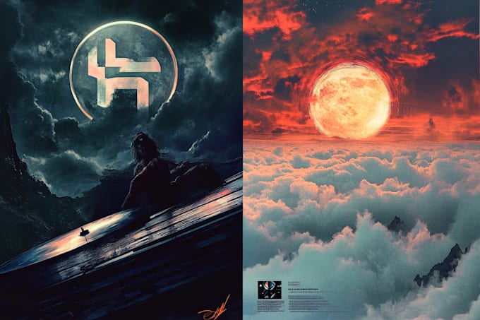 design album cover or single cover art