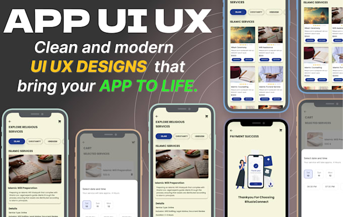 make UI UX design on mobile app design or figma app design