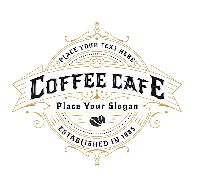 design a professional and beautiful coffee logo