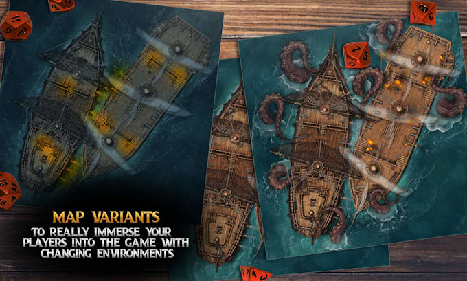 create a high quality battle map for your ttrpg game