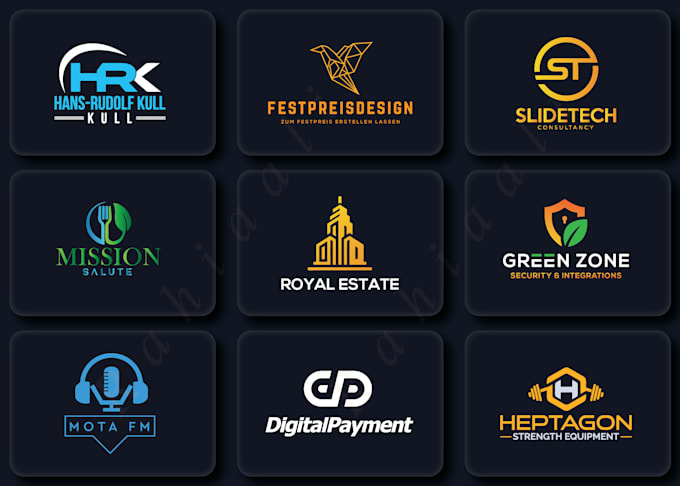 make minimalist modern luxury business logo design