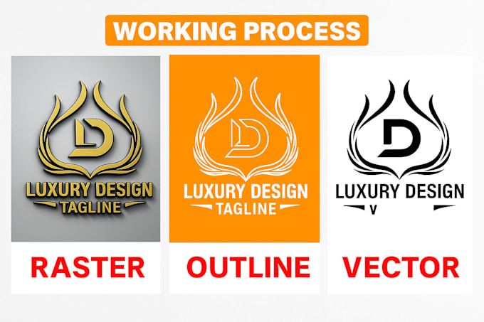 do professional image tracing, convert raster to vector