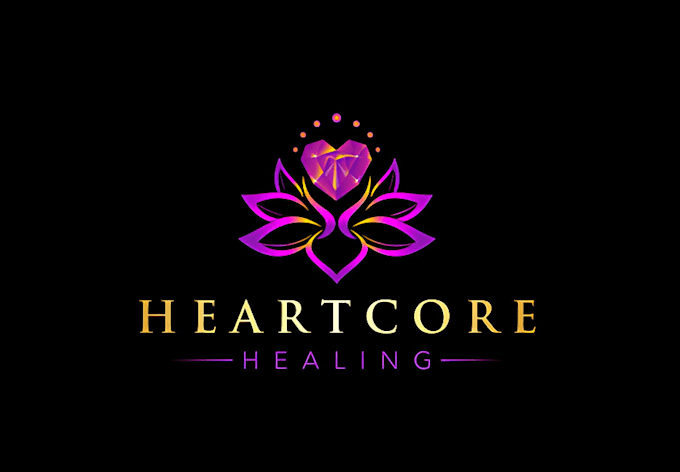 do modern spa, massage, esthetics, meditation and yoga logo design