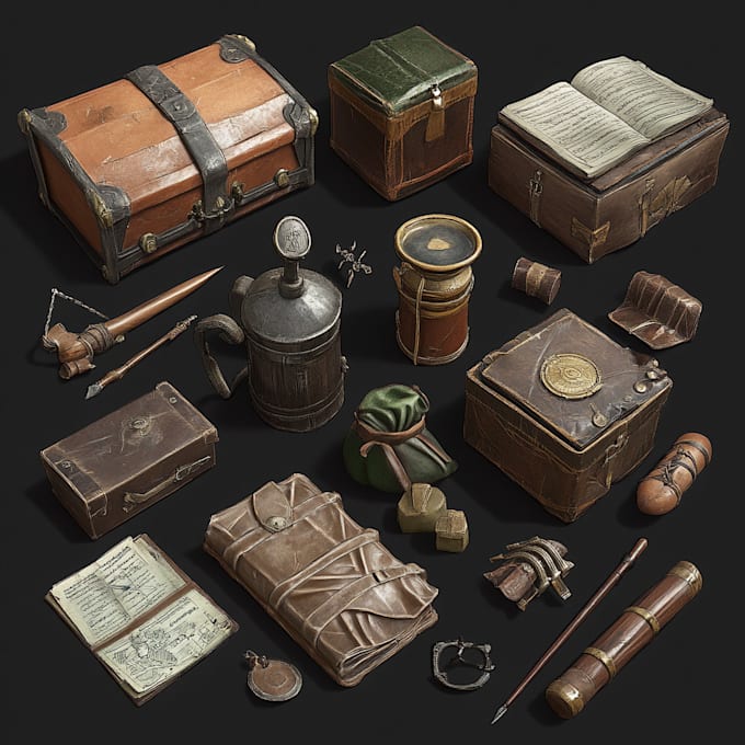 make pixel props and object for your game