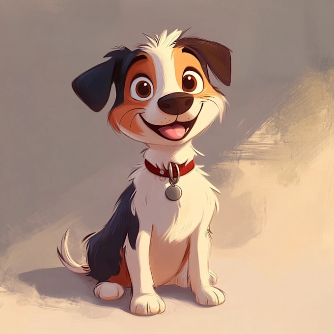 design a professional disney family portrait