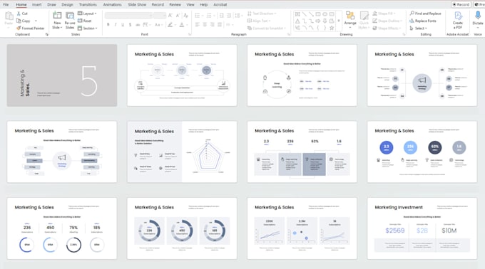 create powerpoint template pack for your brand