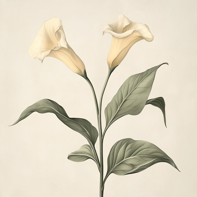 do botanical illustration with scientific focus