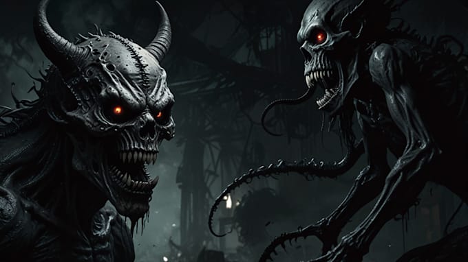 create darkart,black white artwork,occult,deathmetal artwork