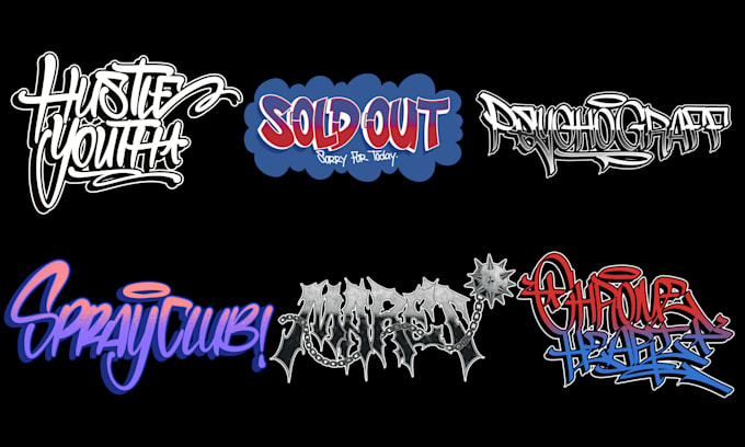 design logo type or graffiti style custom for your brand