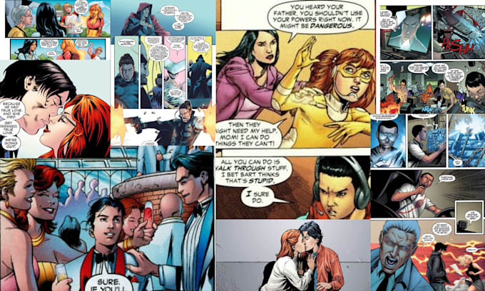 draw webcomic comic page comic book illustration comic illustrator for comic art