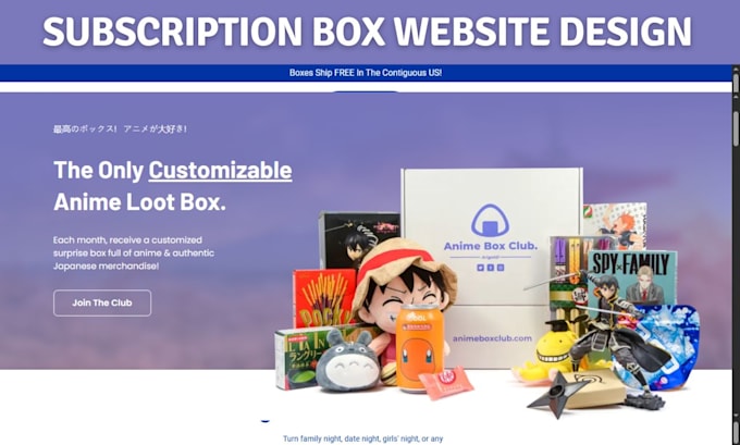 build subscription box shopify store subscription box website membership website