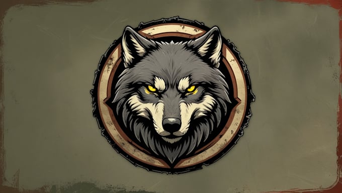 do outstanding wild wolf logo with free vector file