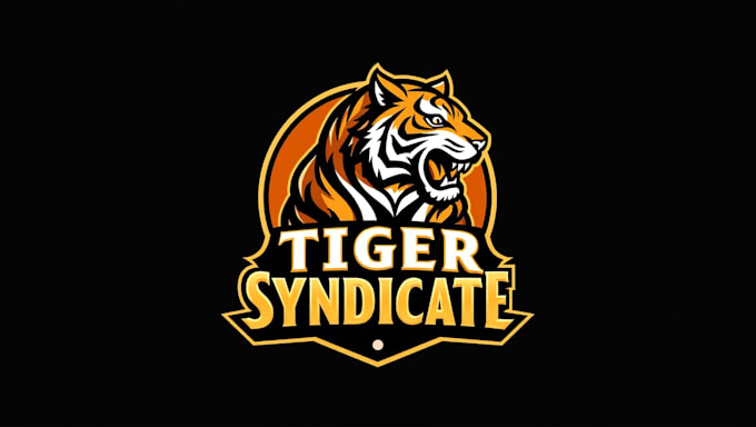 make different syndicate tiger mascot logo design with express delivery