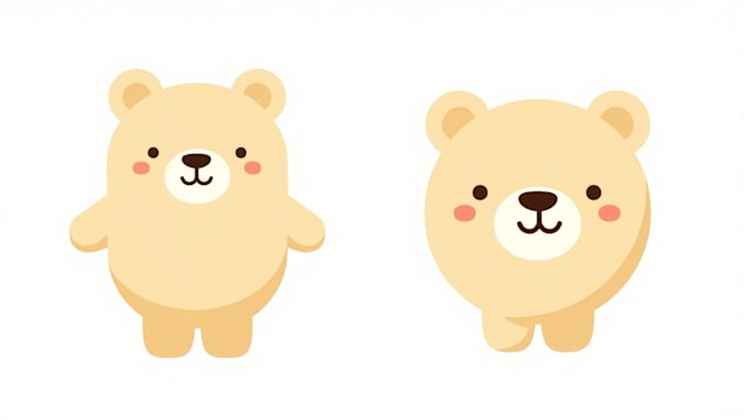 do bear template elements mascot logo design with company